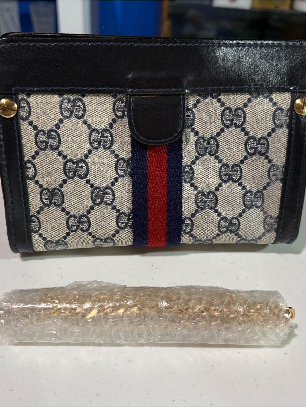 vintage Gucci Parfums clutch/pouch